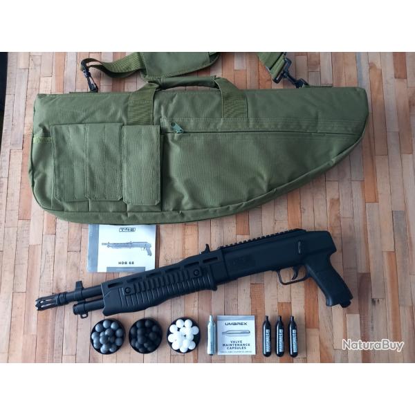 HDB 68 HOME DEFENSE BLASTER 16 COUPS 16J SEMI AUTOMATIQUE PACK PR�T � TIRER + HOUSSE