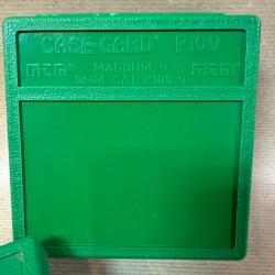 Lot de 2 Bo&icirc;tes de rangement munitions MTM 9mm 100 cartouches