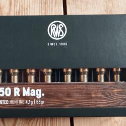 5.6x50 R Magnum RWS 63gr sp boite 20