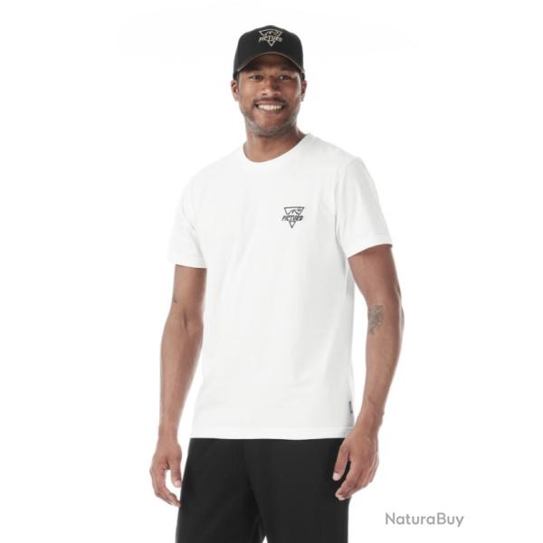 Tee Shirt en Coton Homme Picture ADAK TEE Blanc
