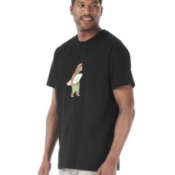 Tee Shirt Homme en Coton Picture POWEE TEE Noir