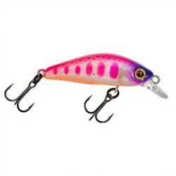 Poisson nageur ILLEX Chubby minnow 35 SP Pink pearl yamame