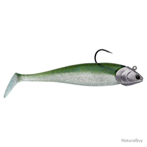 Leurre souple ILLEX Nitro shad 120 + head 28g Green sprat