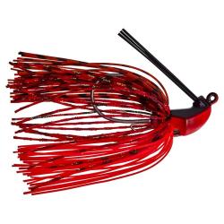 Rubber jig GUNKI Tiny hoverjig 7g Red devil