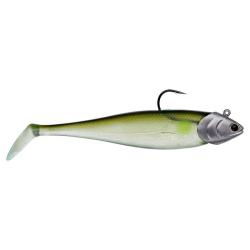 Leurre souple ILLEX Nitro shad 90 + head 14g Clear ayu