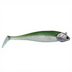 Leurre souple ILLEX Nitro shad 90 + head 14g Green sprat