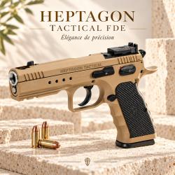 TANFOGLIO HEPTAGON TACTICAL 9&times;19 K FDE