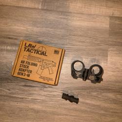 Law tactical folder gen 3 / adaptateur crosse pliante ar 15 / m16