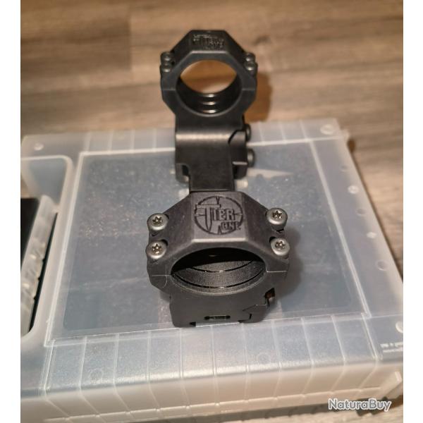 Montage tier one unimount 30mm high 20moa Monobloc