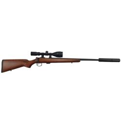 FOIRE OCCASION - CARABINE CZ 452 VARMINT 22LR + LUNETTE NIKKO 3-9x50 + MODERATEUR