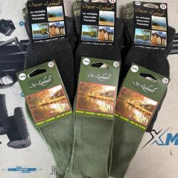 magnifique lot de 6 paires de chaussettes chaude St Liebault 43/46 aux encheres lot lilo BIS