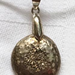 Bijou argent martel&eacute; 925