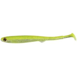 FOX RAGE LOT DE 4 SLICK FAST 15CM - UV CHARTREUSE AYU
