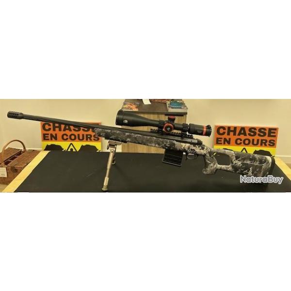Occasion Carabine Sabatti Urban Sniper Camo Cal. 308 Win + Lunette Fire Wolf 6-24X50 + Bipied Caldwe