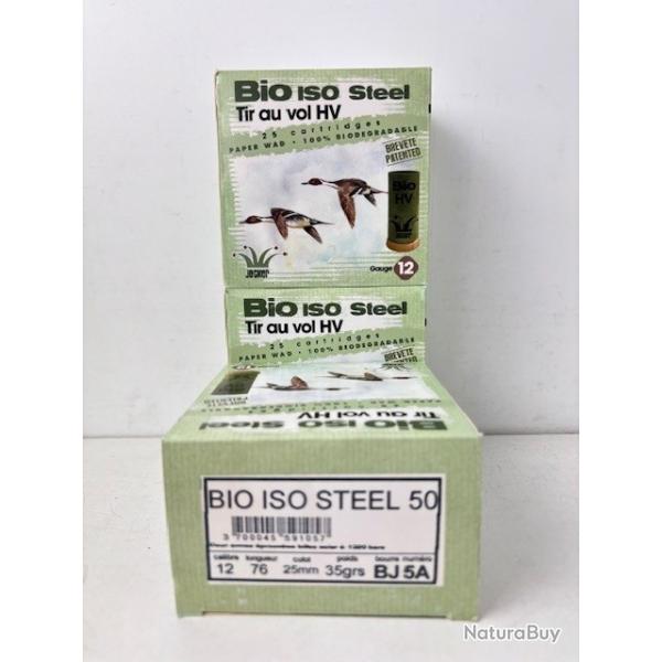 75 Cartouches de Jocker Bio Iso Acier Cal 12/76 N�5