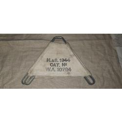 Panneau GB  de signalisation de mine dat&eacute; 1944 ORIGINAL (1)