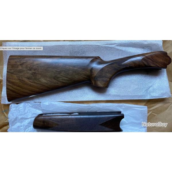 Crosse + longuesse noyer Grade 4 BERETTA Silver Pigeon 686 et 687 en calibre 28 (droitier) neuf
