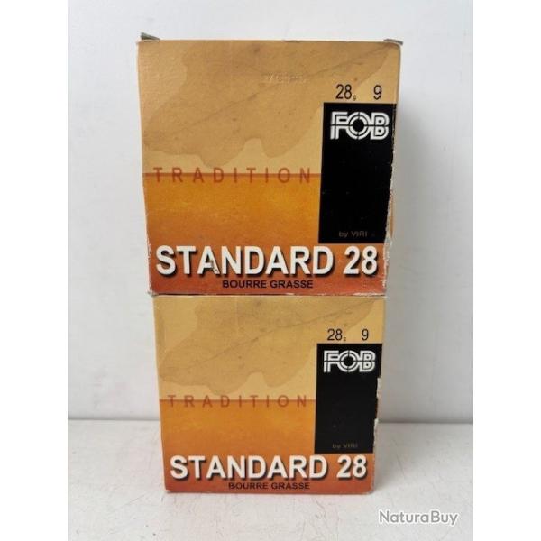 50 Cartouches Cal16 FOB 28G N�9