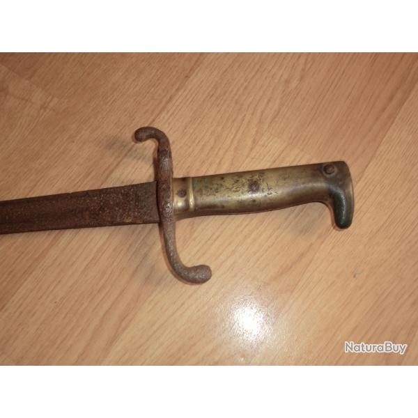 baionnette  fusil mauser 1871