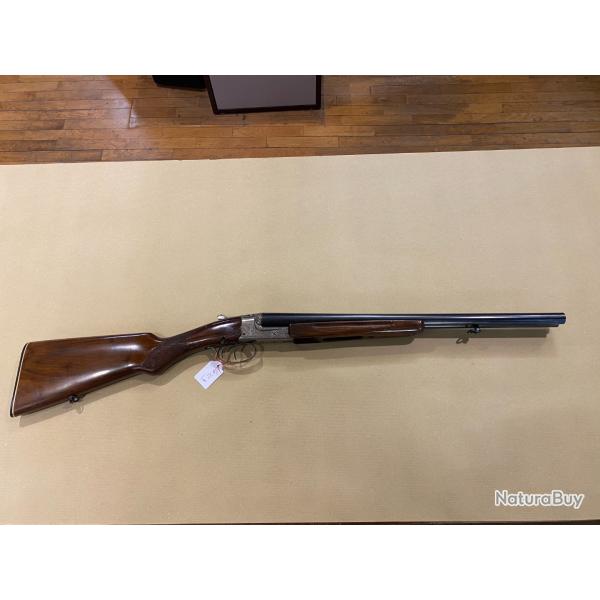 FUSIL JUXTAPOSE BERGERON  12/70 51 cm (fusil dit de braconnier )
