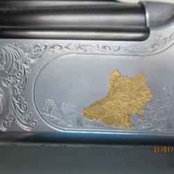 Vends Fair superpos&eacute; Premier luxe battue Slug 12/76 canons 55cm lisse/demi