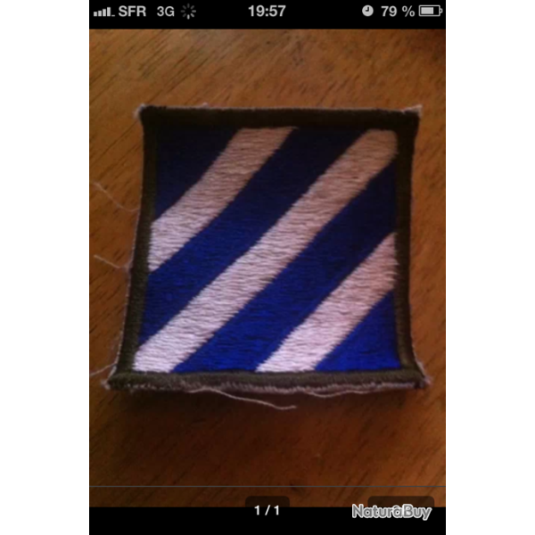 Patch tissu US   (02)