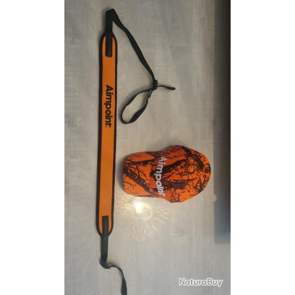 Bretelle Aimpoint + Casquette