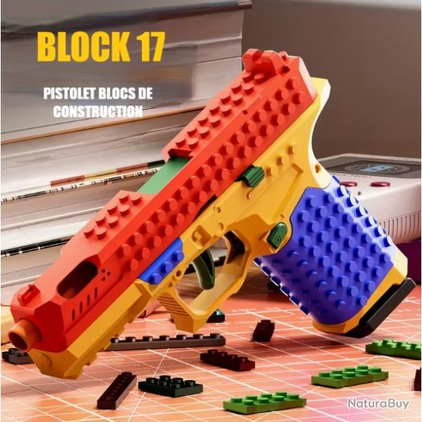 PISTOLET BLOCK 17 en blocs de construction