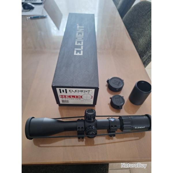 lunette de tir Element Optics Helix FFP 6-24x50 APR 1 C MRAD