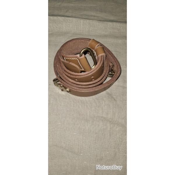 bretelle en cuir pour   Garand  (011)