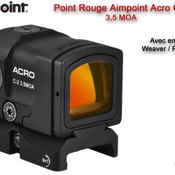 Point Rouge AIMPOINT ACRO C-2 - 3,5 MOA - avec Montage Picatinny