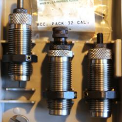 Jeu de 3 outils carbure de rechargement .32 S&W LONG/.32 H&R Mag. - RCBS