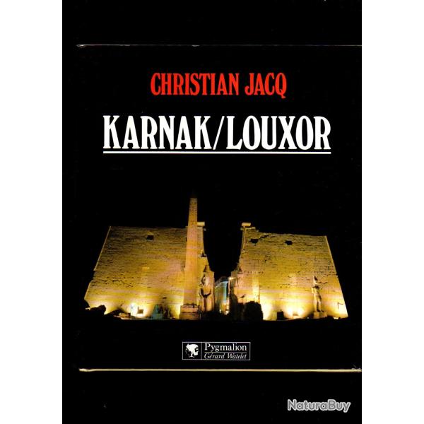 karnak louxor de christian jacq �gypte