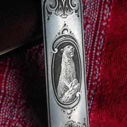 Gravure grande chasse. Firmo Fracassi.