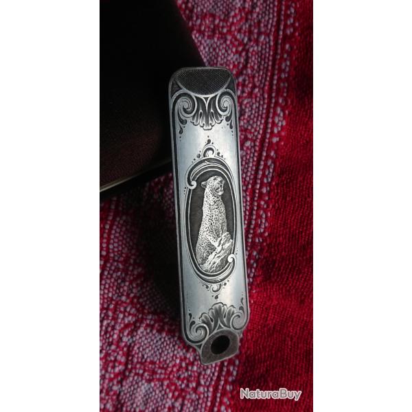 Gravure grande chasse. Firmo Fracassi.