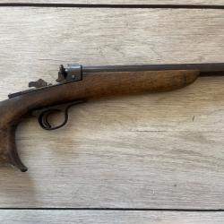 Pistolet de tir 22 H.Pieper brevet remington