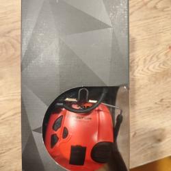 Casque &eacute;lectronique anti-bruit Peltor SportTac noir rouge