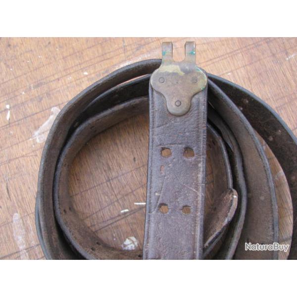 Bretelle cuir 1907 WW1