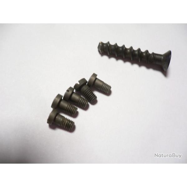 5 vises de plaquette et une vise � bois