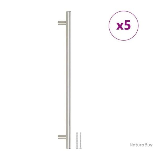 Poign�es armoire acier inoxydable argent� 320 mm design moderne durable