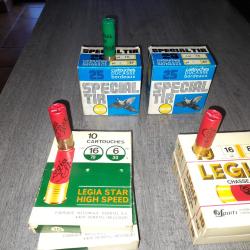 Cartouche cal 16 legia