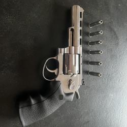 Revolver Umarex Legends S40 CO2 4,5mm - &eacute;tat impeccable - bo&icirc;te + douilles suppl&eacute;mentaires