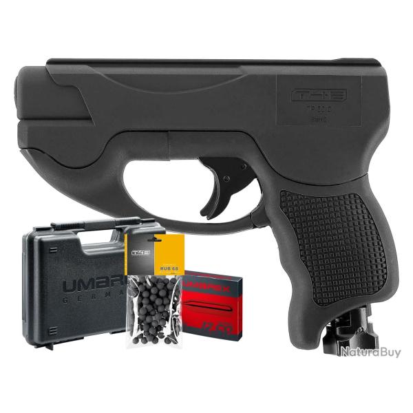 PACK PRET A TIRER T4E TP50C GEN2 CAL 50 - 7.5 J (100 BILLES, 10 CO2, MALLETTE)