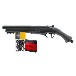 PACK PRET A TIRER T4E TS68 CAL 68 - 7.5J (100 BILLES ET 5 CARTOUCHES CO2