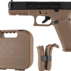 PIST GLOCK 17 GEN5 CAL 9 MM PAK - COYOTE - EDITION LIMITEE FRENCH ARMY