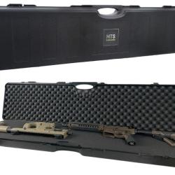 Mallette Rigide Antichoc MTS 12XL pour Carabine - 138 cm - Mousse Pr&eacute;d&eacute;coup&eacute;e Modulable