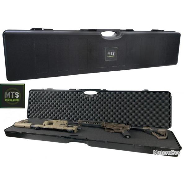 Mallette Rigide Antichoc MTS 12XL pour Carabine - 138 cm - Mousse Pr�d�coup�e Modulable