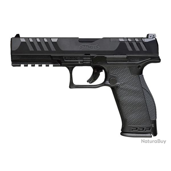 PIST PDP FULL SIZE WALTHER 5'' CAL 9X19, 18 COUPS