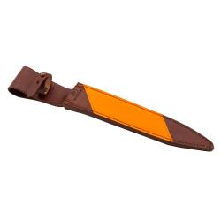 Fourreau cuir Hourvari 25 cm Fourreau &eacute;pieu 25 cm