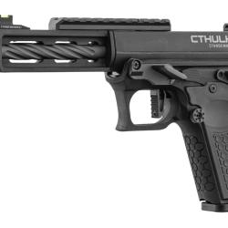 Pistolet GBB airsoft Tandemkross CTHULHU noir R&eacute;plique GBB CTHULHU Lancer Tactical noire